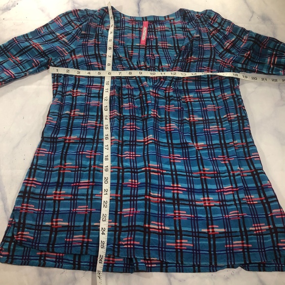 Anthropologie Plenty by Tracy Reese Plaid Blouse - Picture 8 of 8